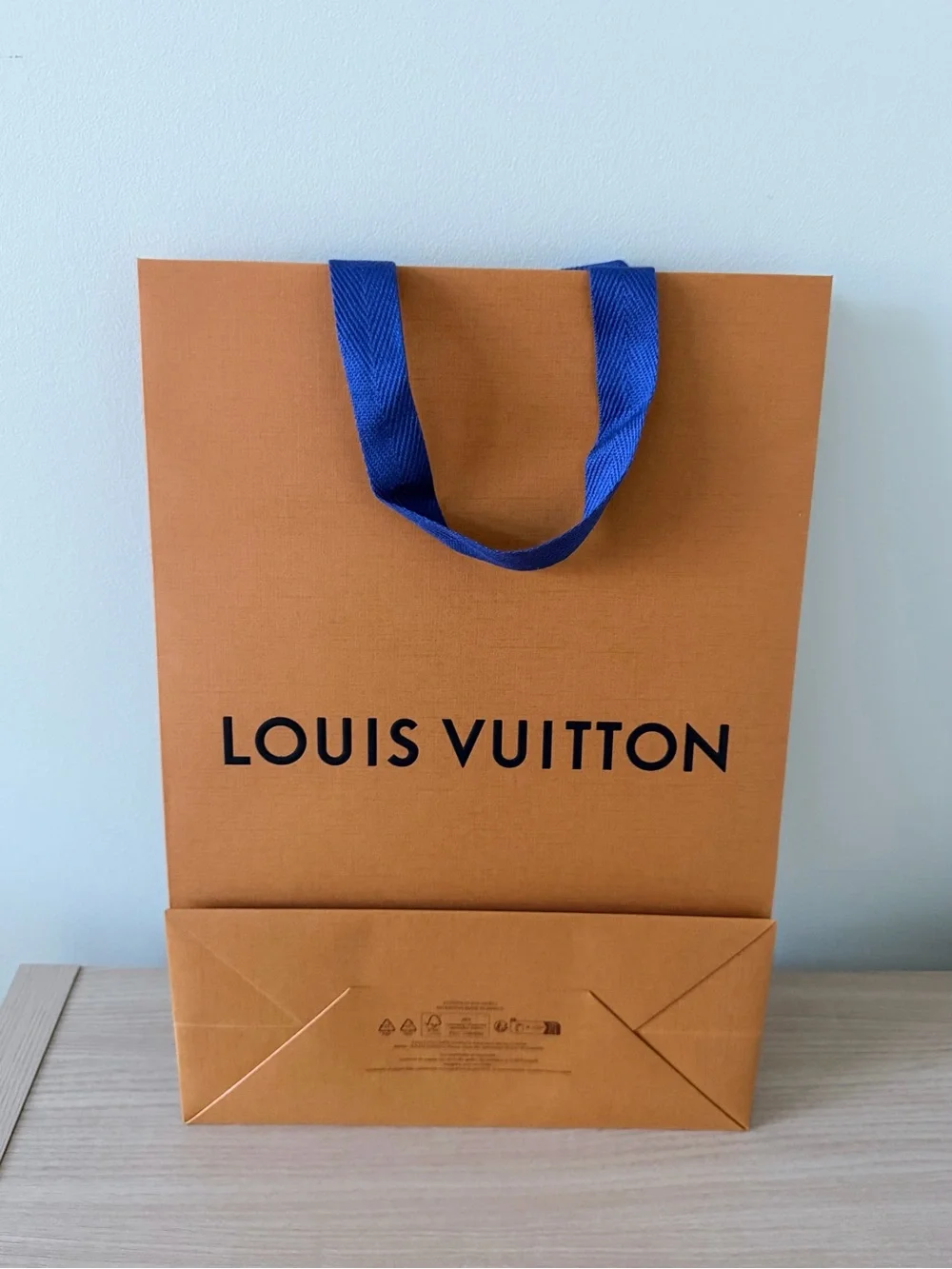 Louis Vuitton paper shopping bag